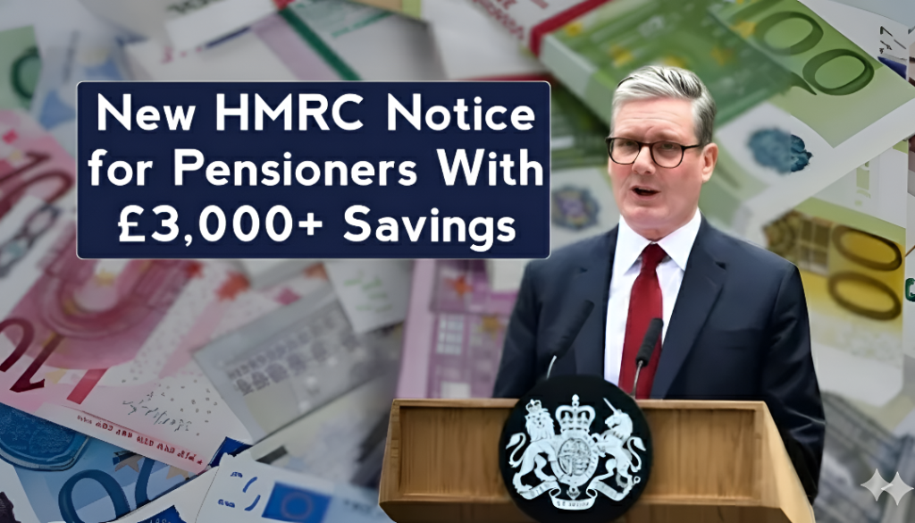 HMRC Savings Notice for UK Pensioners