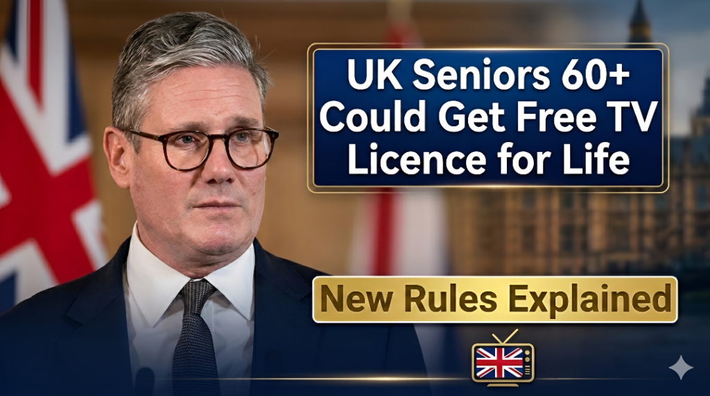 Free TV Licence for UK Seniors 60+