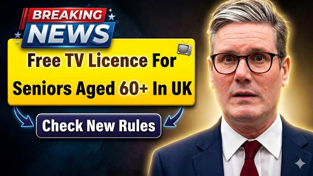Free TV Licence for Over-60s UK
